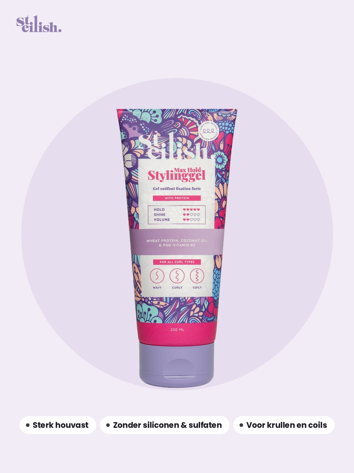 Steilish Max Hold Stylinggel 200 ml