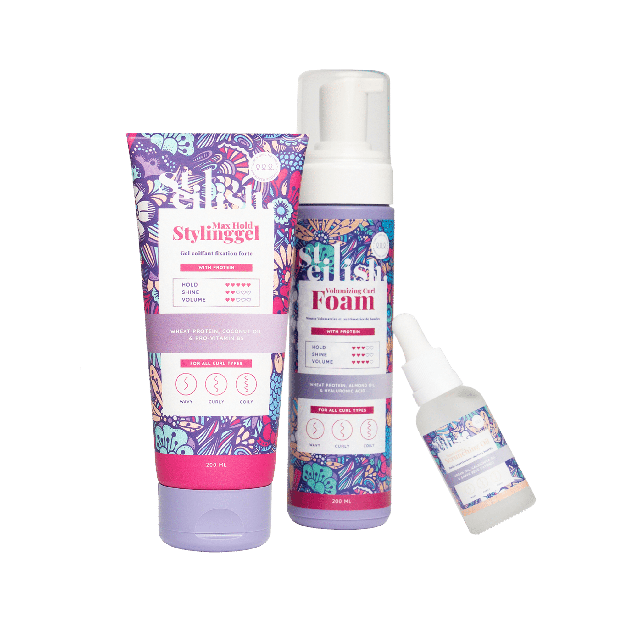 Control & Shine – Curly & Coily