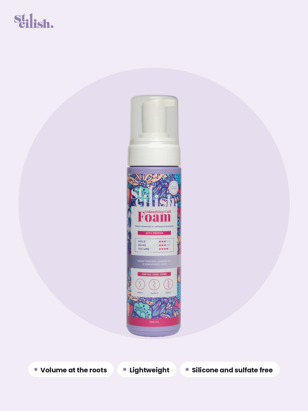 Volumizing Curl Foam packshot